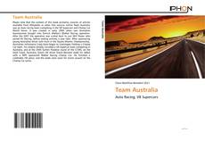 Team Australia kitap kapağı