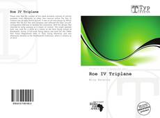 Roe IV Triplane kitap kapağı