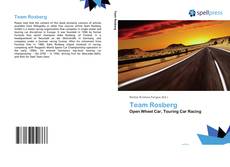 Capa do livro de Team Rosberg 