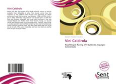 Capa do livro de Vini Caldirola 