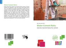 Обложка Water-Cement Ratio