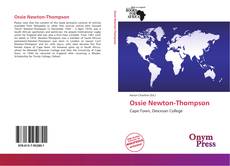 Capa do livro de Ossie Newton-Thompson 