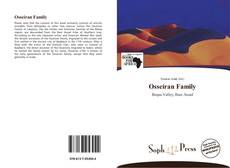 Capa do livro de Osseiran Family 