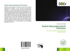 Bookcover of Andrei Alexandrowitsch Petrakow