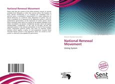 National Renewal Movement kitap kapağı
