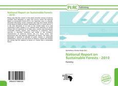Capa do livro de National Report on Sustainable Forests - 2010 