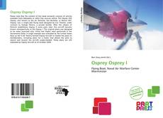 Capa do livro de Osprey Osprey I 