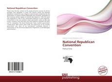 Capa do livro de National Republican Convention 