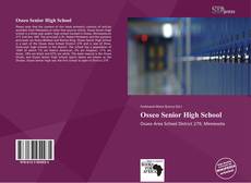 Capa do livro de Osseo Senior High School 