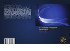 Capa do livro de National Republican Movement 