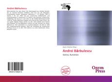 Andrei Bărbulescu kitap kapağı