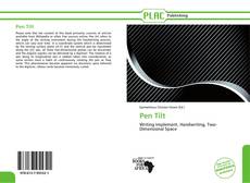 Capa do livro de Pen Tilt 