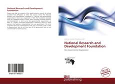 Bookcover of National Research and Development Foundation