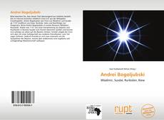 Buchcover von Andrei Bogoljubski