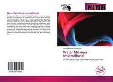 Bookcover of Water Missions International