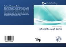 National Research Centre kitap kapağı