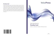 Bookcover of Penalty Card