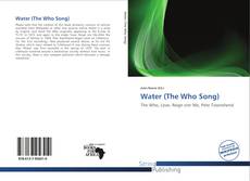 Portada del libro de Water (The Who Song)