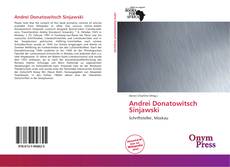 Capa do livro de Andrei Donatowitsch Sinjawski 