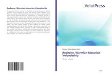 Buchcover von Rodzone, Warmian-Masurian Voivodeship