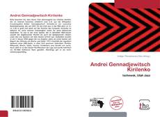 Andrei Gennadjewitsch Kirilenko kitap kapağı