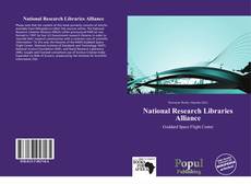 Buchcover von National Research Libraries Alliance