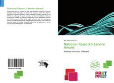 Обложка National Research Service Award