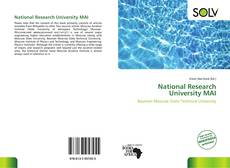 Buchcover von National Research University MAI