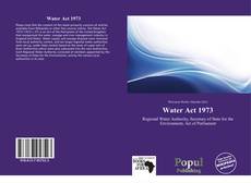 Copertina di Water Act 1973