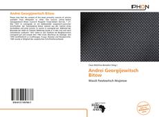 Andrei Georgijewitsch Bitow kitap kapağı