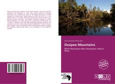 Bookcover of Ossipee Mountains