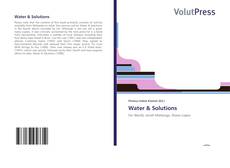 Buchcover von Water & Solutions