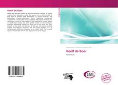 Roelf de Boer kitap kapağı