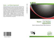 Buchcover von Roem – van Roijen Agreement