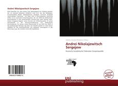Buchcover von Andrei Nikolajewitsch Sergejew