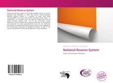 Bookcover of National Reserve System