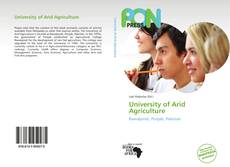 University of Arid Agriculture kitap kapağı