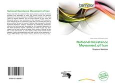 Buchcover von National Resistance Movement of Iran