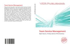 Capa do livro de Team Service Management 