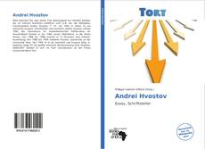 Capa do livro de Andrei Hvostov 