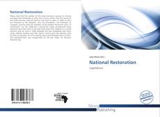 Portada del libro de National Restoration