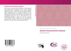Andrei Iwanowitsch Letkow kitap kapağı