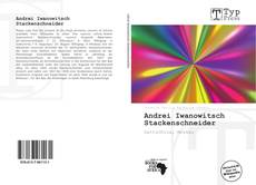 Andrei Iwanowitsch Stackenschneider kitap kapağı