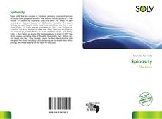 Spinosity kitap kapağı