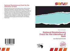 National Revolutionary Front for the Liberation of Haiti kitap kapağı