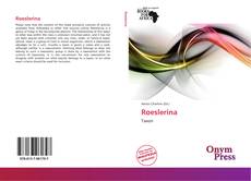 Bookcover of Roeslerina