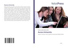 Capa do livro de Aurora University 