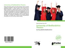 Bookcover of University of Bedfordshire Theatre
