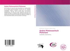 Bookcover of Andrei Platonowitsch Platonow