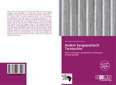 Buchcover von Andrei Sergejewitsch Taratuchin